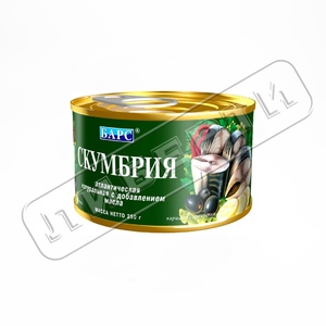 Скумбрия НДМ 250гр ключ \24 БАРС