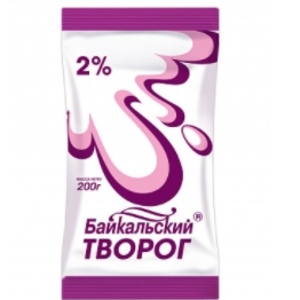Творог н/ж 2% 0,2кг 40шт Янта