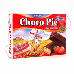 Пирожное Choco Pie LONG клубника 18гр (12) \12