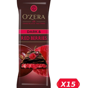 Шоколад 50г Ozera горький с малин.нач