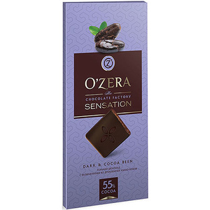 Шоколад 100г Ozera горький Dark&cocoa bean
