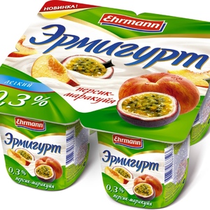 Эрмигурт 0,3% 100г персик-маракуйя