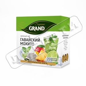 Чай ГРАНД Суприм (1,8*20*12) Гавайский мохито пирам. (2702015)