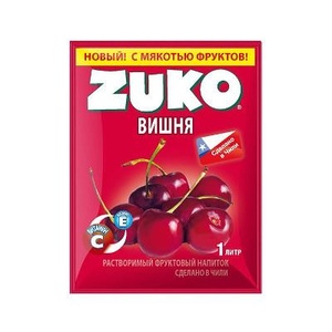 Сух. сок ZUKO Вишня /12*8