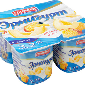 Эрмигурт 3,2% 100г Ананас-дыня
