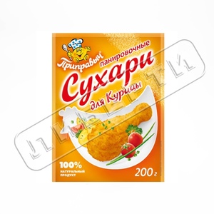 Сухари паниров.200г для курицы \25 Проксима