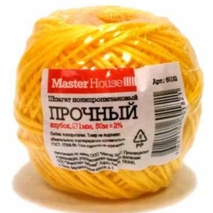 Шпагат ПП 150м Прочный 1мм 158г арт.60187