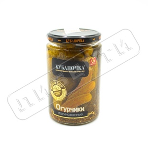 Огурцы Кубаночка марин. 680гр с/б \8