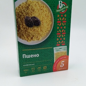 Крупа вар.пак. Вишн.сад Пшено 400гр (5*80гр) \15