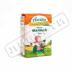 Крупа фас. Алейка манная 1кг \8