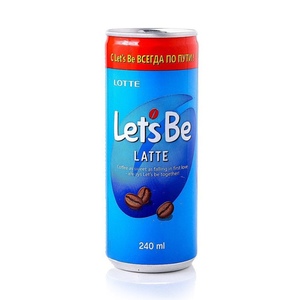 Кофе Летс Би Latte 240мл ж/б \30