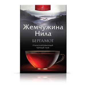 Чай Жемчужина нила (1234) 210гр черн.гран.с берг. \24