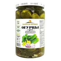 Огурцы Зол. Дол. мар.(премиум) с луком 670гр/700мл \12