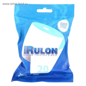 Бумага туал влажная Mon Rulon 20шт